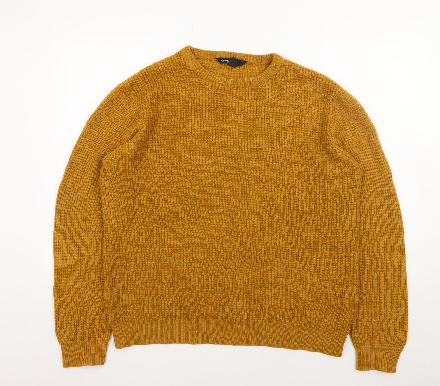 Womens UK Size M Cedar Wood State Brown Pullover Jumper