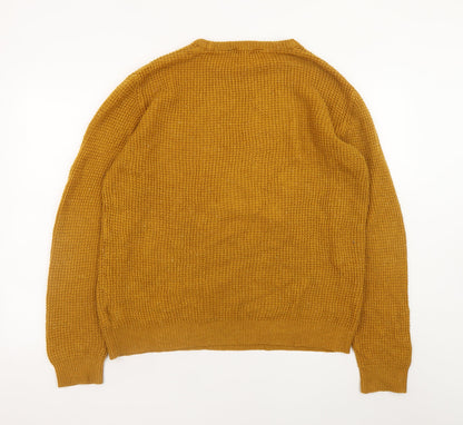 Womens UK Size M Cedar Wood State Brown Pullover Jumper