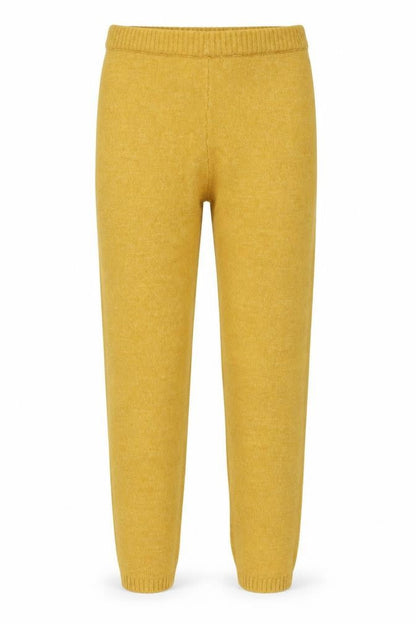 Womens UK Size L Boohoo Relaxed Fit Jogger Yellow Trousers
