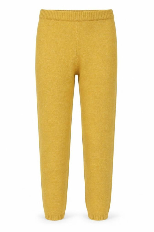 Womens UK Size L Boohoo Relaxed Fit Jogger Yellow Trousers