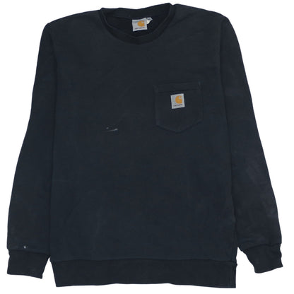 Mens UK Size S Carhartt Black Pullover Sweatshirt