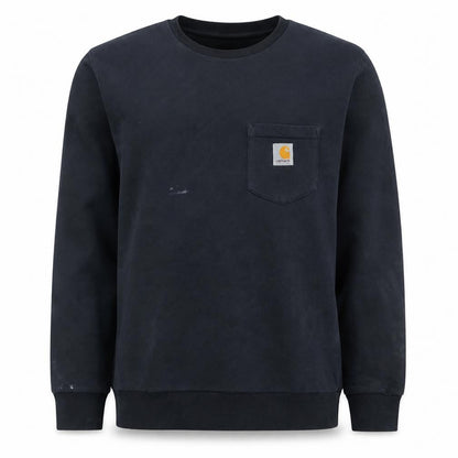 Mens UK Size S Carhartt Black Pullover Sweatshirt