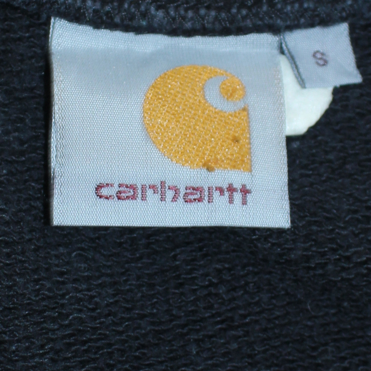 Mens UK Size S Carhartt Black Pullover Sweatshirt