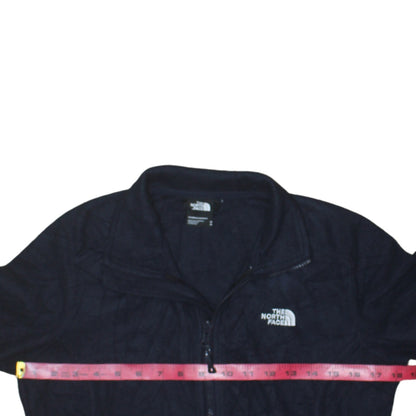 The North Face Womens Black Fleece Full Zip Outdoor Jacket M