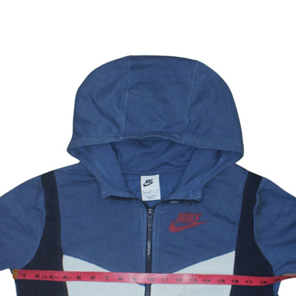 Boys UK Size XL Nike Blue Full Zip Hoodie