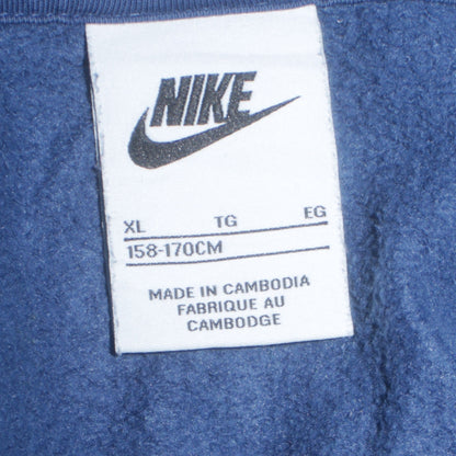 Boys UK Size XL Nike Blue Full Zip Hoodie