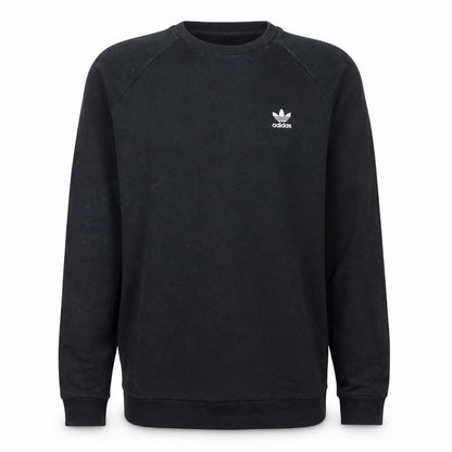 Mens UK Size M adidas Black Pullover Sweatshirt
