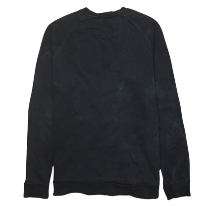 Mens UK Size M adidas Black Pullover Sweatshirt