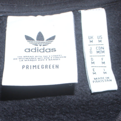Mens UK Size M adidas Black Pullover Sweatshirt