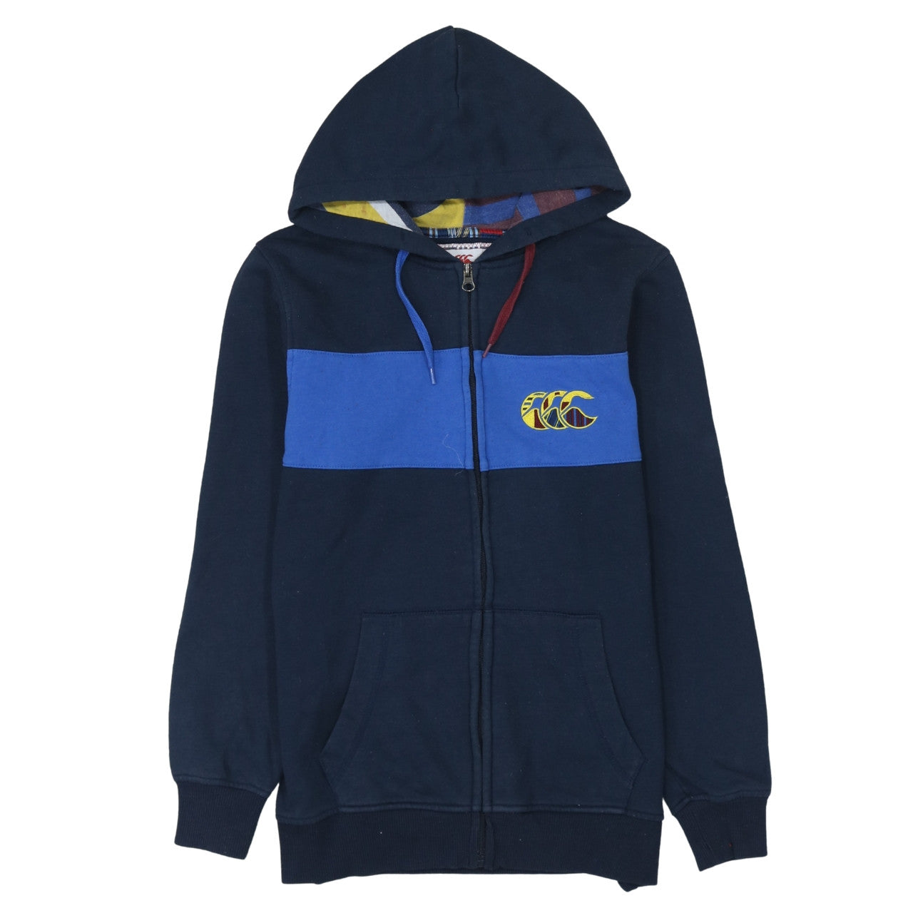 Canterbury Boys Navy Blue Full Zip Hoodie Size 14 Years Uglies Rugby