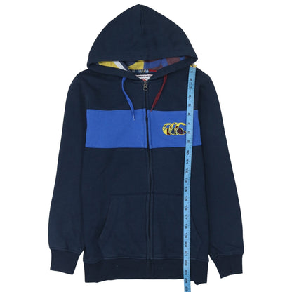 Canterbury Boys Navy Blue Full Zip Hoodie Size 14 Years Uglies Rugby