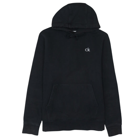 Mens UK Size L Calvin Klein Black Pullover Hoodie