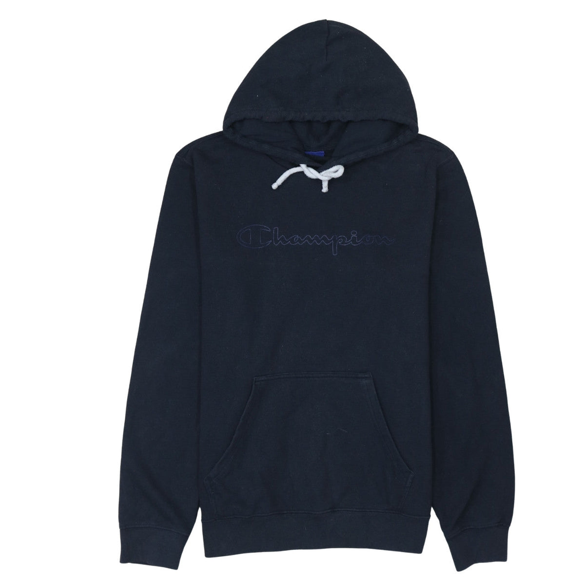 Mens UK Size M Champion Blue Pullover Hoodie