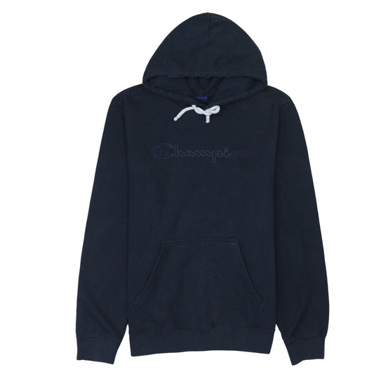 Mens UK Size M Champion Blue Pullover Hoodie
