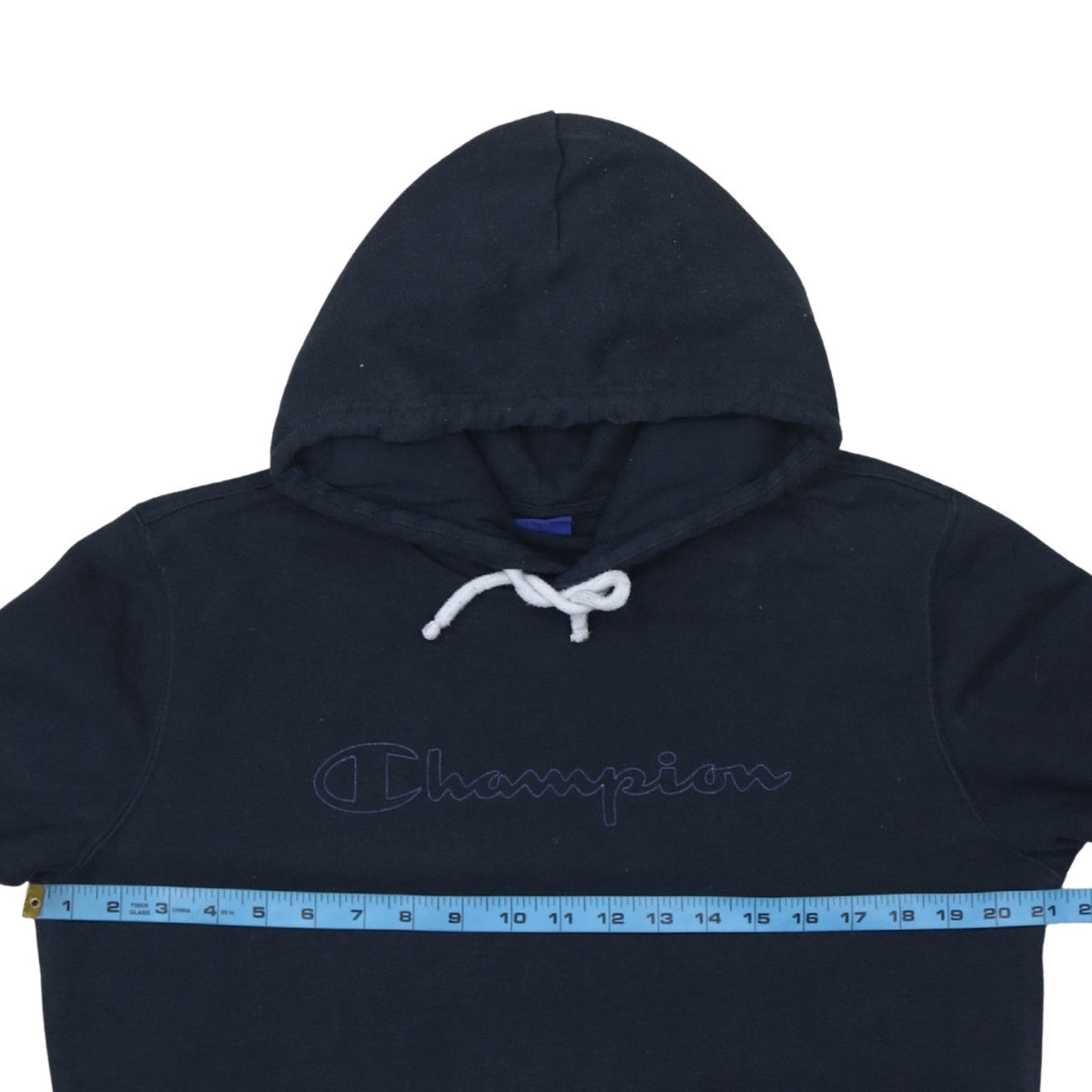 Mens UK Size M Champion Blue Pullover Hoodie