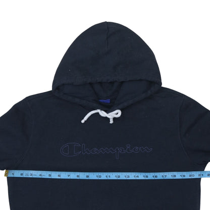Mens UK Size M Champion Blue Pullover Hoodie