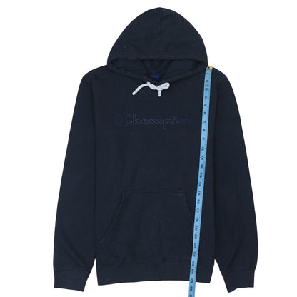 Mens UK Size M Champion Blue Pullover Hoodie