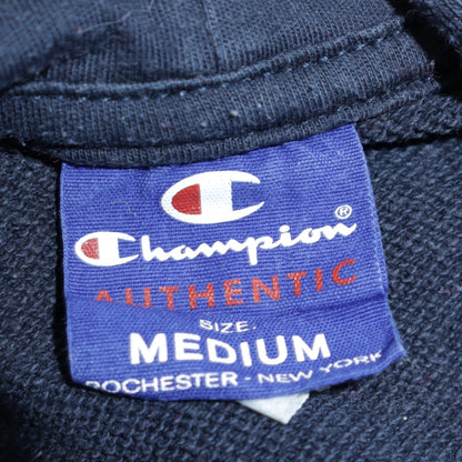 Mens UK Size M Champion Blue Pullover Hoodie
