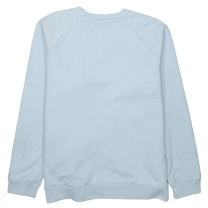 Levi's Men's Blue Cotton Crew Neck Pullover Jumper Size S