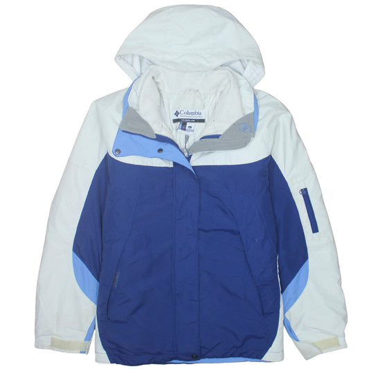 Womens UK Size L Columbia Blue Ski Jacket
