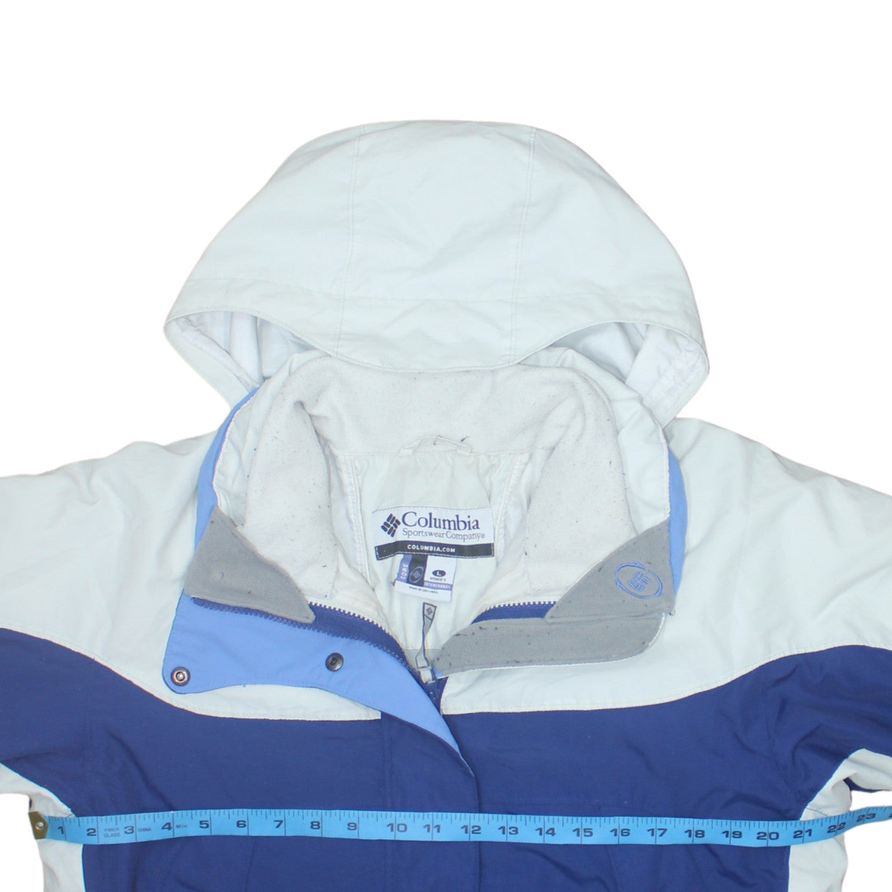 Womens UK Size L Columbia Blue Ski Jacket