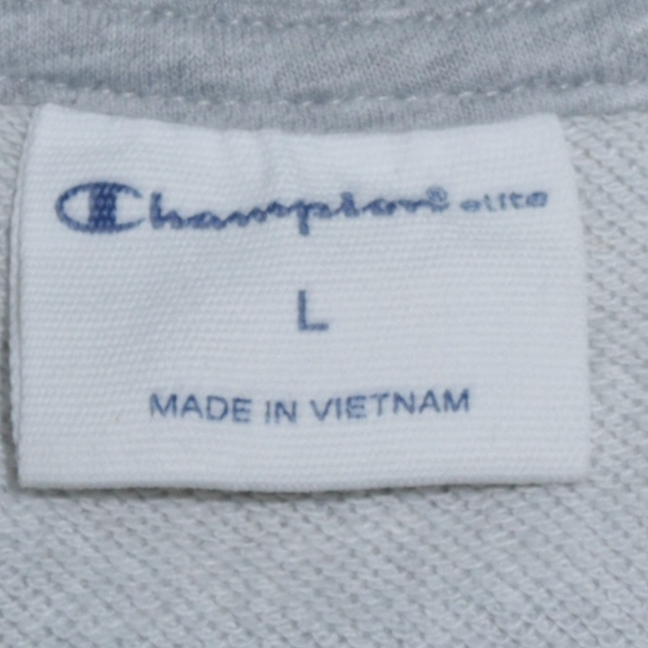 Mens UK Size L Champion Grey Pullover Hoodie