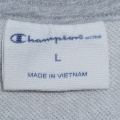 Mens UK Size L Champion Grey Pullover Hoodie