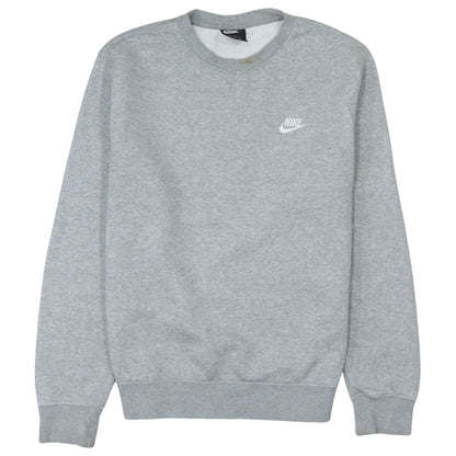 Mens UK Size S Nike Grey Pullover Sweatshirt