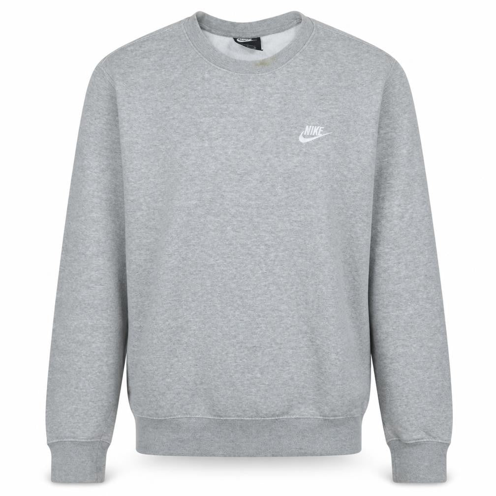 Mens UK Size S Nike Grey Pullover Sweatshirt
