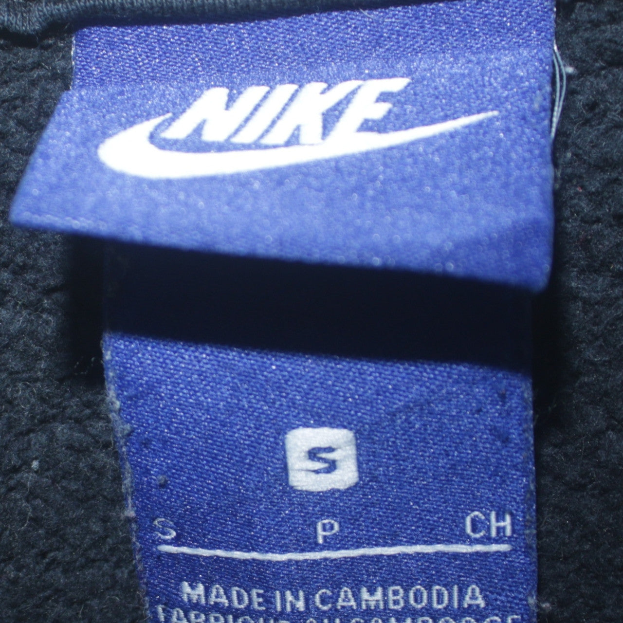 Mens UK Size S Nike Black Pullover Hoodie