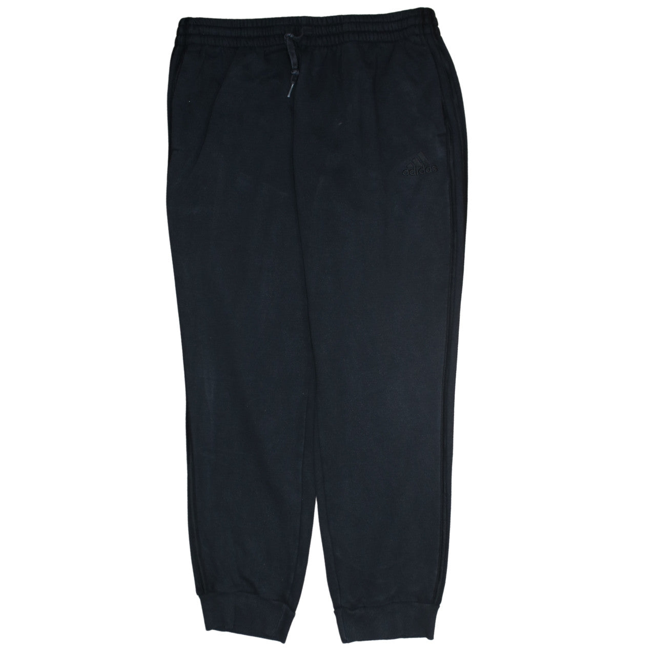 Mens UK Size XL adidas Regular Fit Jogger Black Trousers