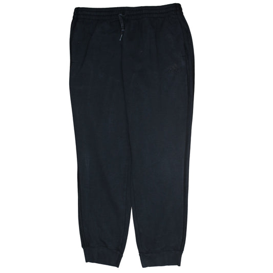 Mens UK Size XL adidas Regular Fit Jogger Black Trousers