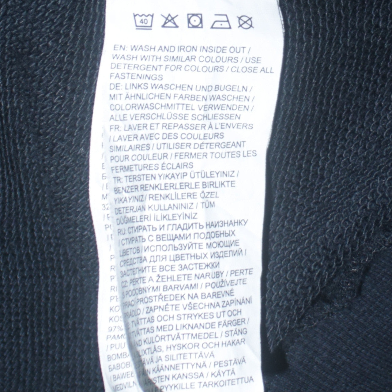 Boys UK Size 14-15 Years PUMA Black Full Zip Hoodie