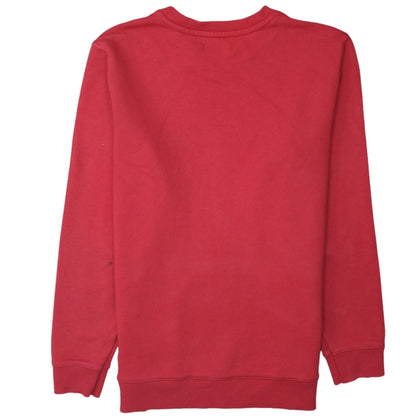 Mens UK Size S Calvin Klein Red Pullover Sweatshirt