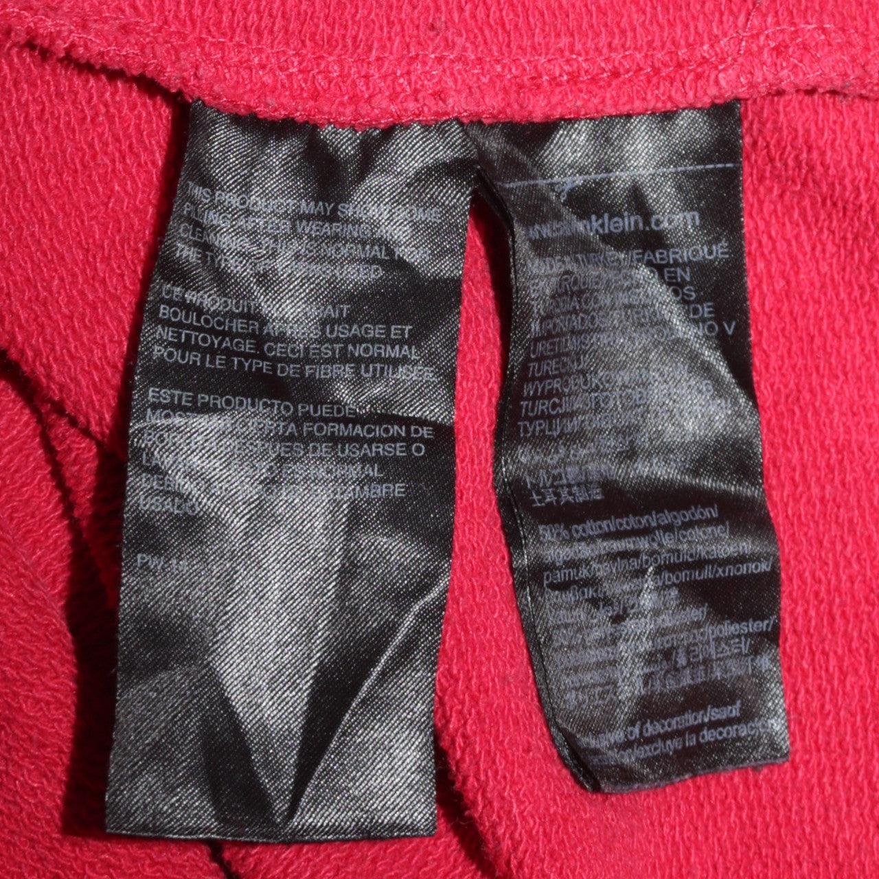 Mens UK Size S Calvin Klein Red Pullover Sweatshirt
