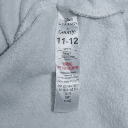 Girls UK Size 11-12 Years George Grey Pullover Hoodie