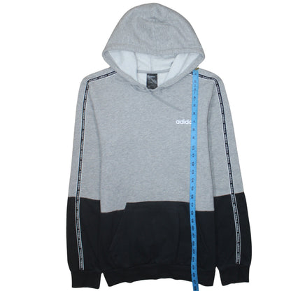 Mens UK Size S adidas Grey Pullover Hoodie