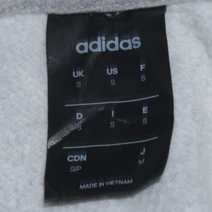 Mens UK Size S adidas Grey Pullover Hoodie