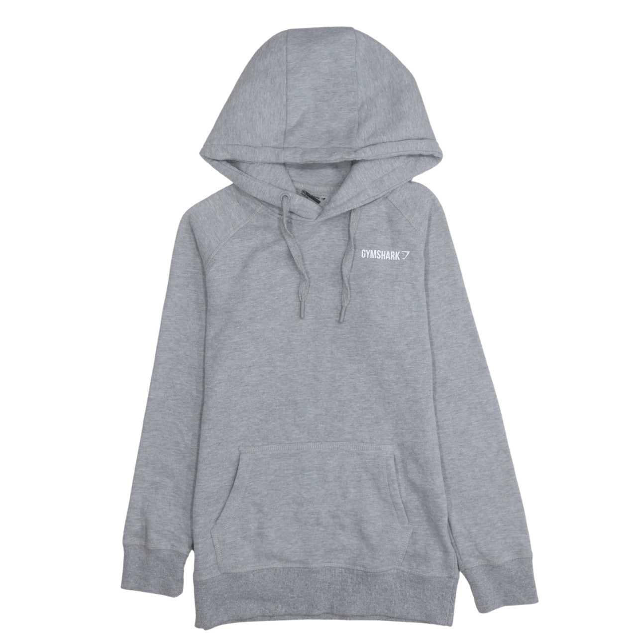 Womens UK Size XS Gymshark Grey Pullover Hoodie