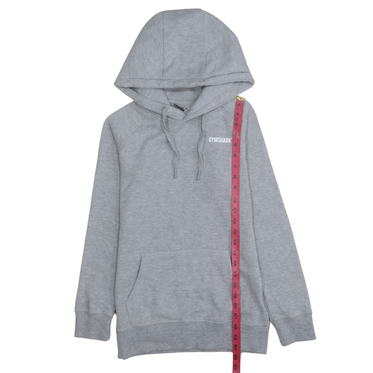 Womens UK Size XS Gymshark Grey Pullover Hoodie