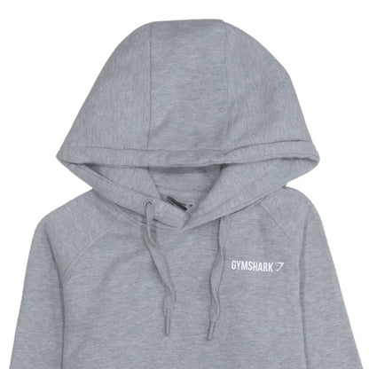 Womens UK Size XS Gymshark Grey Pullover Hoodie