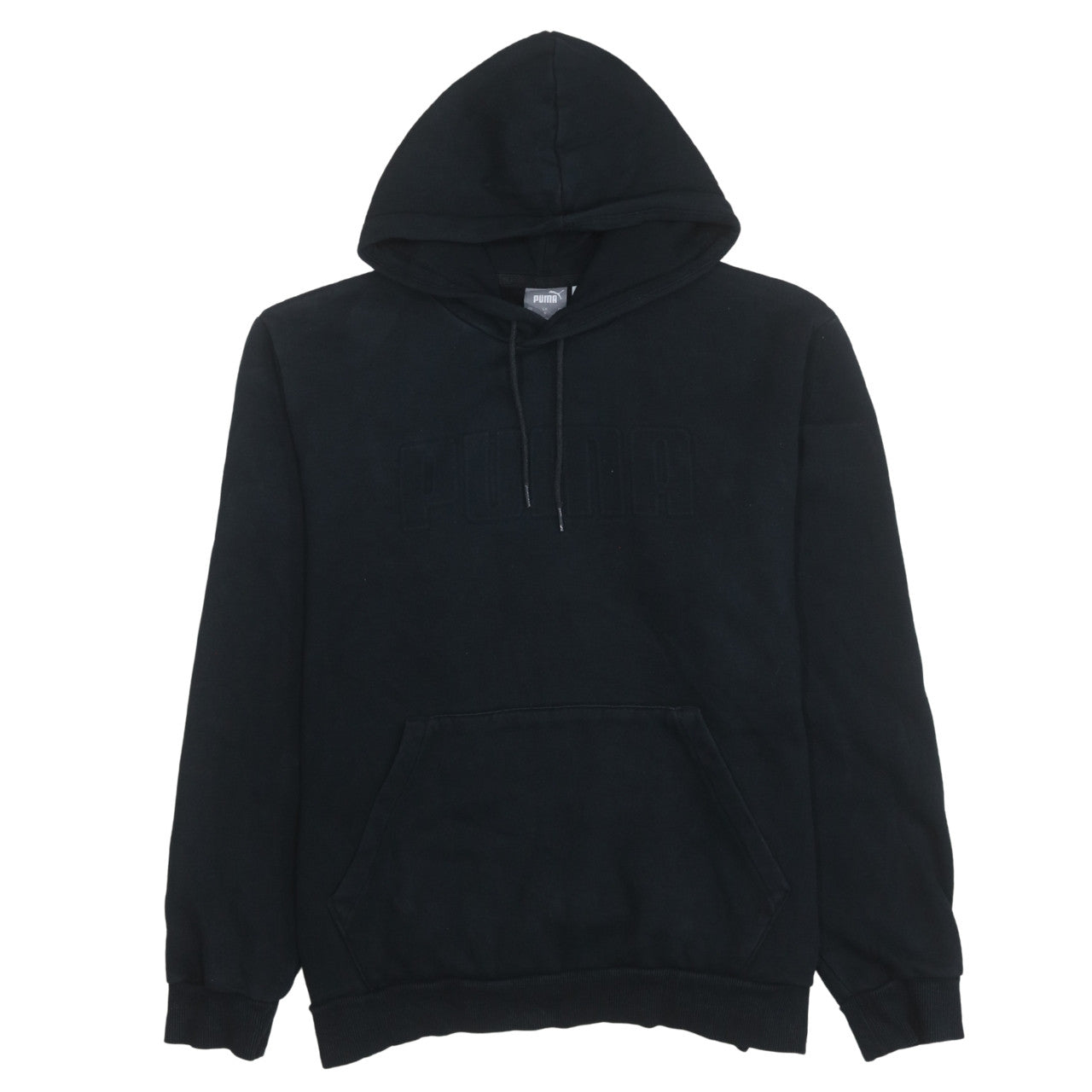 Womens UK Size L PUMA Black Pullover Hoodie