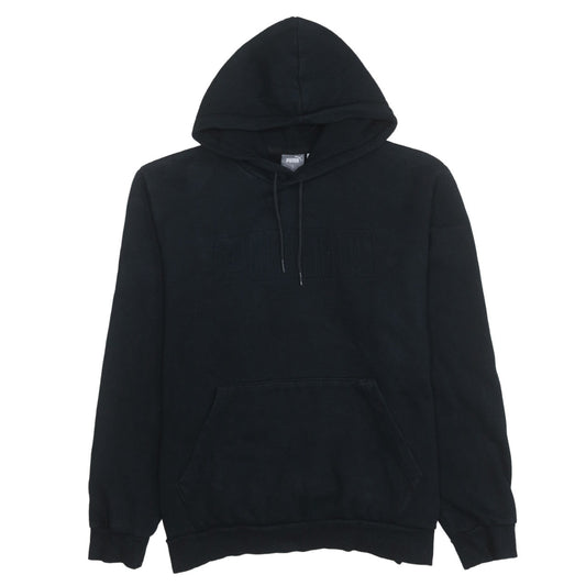 Womens UK Size L PUMA Black Pullover Hoodie