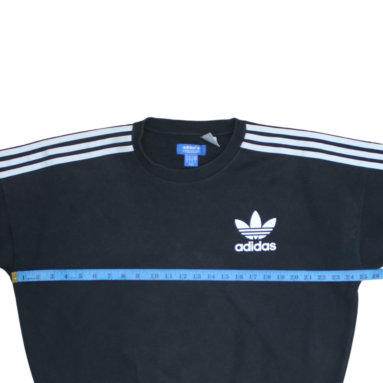 Mens UK Size M adidas Black Pullover Sweatshirt