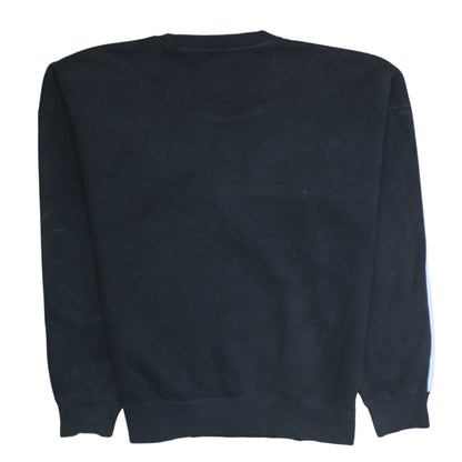 Mens UK Size M adidas Black Pullover Sweatshirt