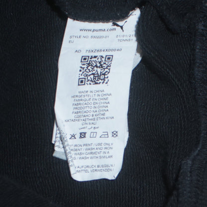 Womens UK Size M PUMA Black Pullover Hoodie