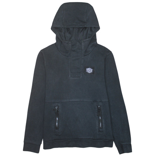 Mens UK Size L Umbro Black Pullover Hoodie