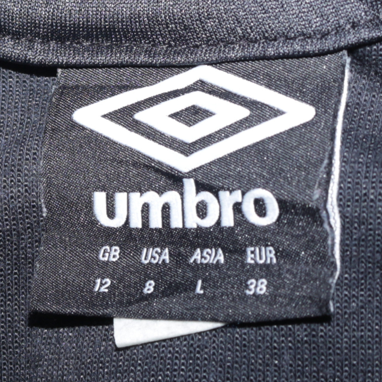 Mens UK Size L Umbro Black Pullover Hoodie