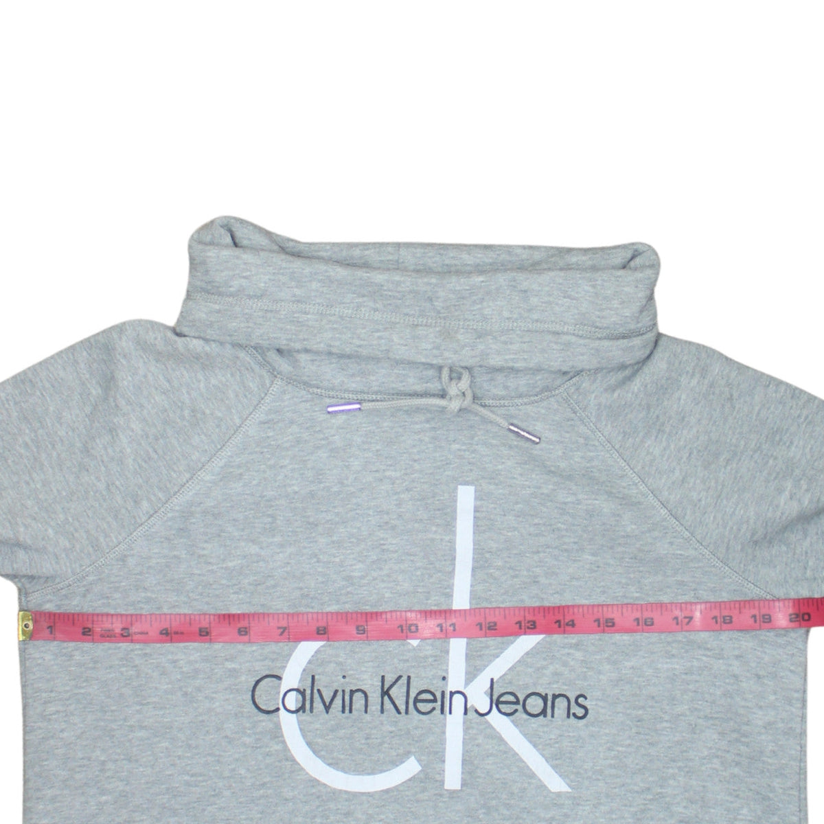 Mens UK Size S Calvin Klein Jeans Grey Pullover Sweatshirt