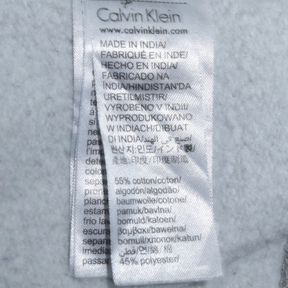 Mens UK Size S Calvin Klein Jeans Grey Pullover Sweatshirt